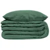 Image de Parure de lit gaze de coton vert céladon 260x240cm - Atmosphera Créateur dintérieur