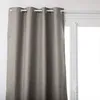 Image de Rideau isolant occultant gris 140x260cm - Atmosphera Créateur dintérieur