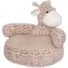 Image de Fauteuil Enfant Girafe Beige Et Blanc - Atmosphera