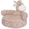 Image de Fauteuil enfant girafe beige et blanc ZAFA