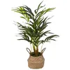 Image de Palmier artificiel pot roseau H80cm - Atmosphera Créateur dintérieur