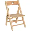 Image de Chaise Pliante Enfant Hévéa Naturel - Atmosphera