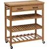 Image de Desserte Grand Modèle 2 Tiroirs Linha Bambou - 5five