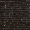 Image de Rideau Stalactite Extérieur 14.85m 450 Led Blanc Froid + Transfo - Feeric Lights & Christmas