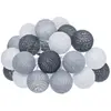 Image de Guirlande Led Outdoor Soft Gris Ardoise L435cm - Atmosphera