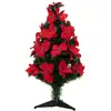 Image de Sapin lumineux riga 34 fibre optique h.90cm XMAS