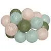 Image de Guirlande Led Pile 16 Boules Army D3.5cm - Atmosphera