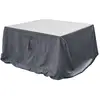 Image de Housse De Protection Hambo Pour Table Carrée M 165x165x80cm En Polyester - Hespéride