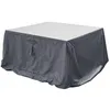Image de Housse de protection Hambo pour table carrée M 165x165x80cm en polyester - Hespéride