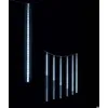 Image de Rideau de façade lumineux 210 LED 7 tubes effet goutte 6m extérieur blanc froid - Feeric Lights & Christmas