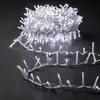 Image de Guirlande Cluster Lumineuse Led 50m Extérieur Blanc Froid Fil Transparent - Feeric Lights & Christmas