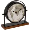 Image de Horloge À Poser Flavia Noir H20cm - Atmosphera