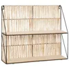Image de Étagère murale Cosy corde et métal 48x40cm - Atmosphera Créateur dintérieur