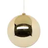 Image de Boule De Noël "colorama De Noël" Or En Plastique Recyclé D25cm - Atmosphera Créateur D'intérieur