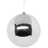 Image de Boule De Noël "colorama De Noël" Argent En Plastique Recyclé D25cm - Feeric Lights & Christmas