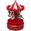 Image de Carrousel Musical Père Noël Et Bonhomme De Neige - Atmosphera Créateur D'intérieur