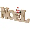 Image de Mot Noël Père Noël En Bois L30cm - Feeric Lights & Christmas