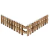 Image de Clôture Crèche de Noël Bois 90cm Marron
