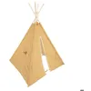 Image de Tipi pour enfant Wapi 120x120x160cm ocre - Atmosphera Créateur dintérieur