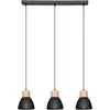 Image de Suspension Desy Métal Noir L64cm - Atmosphera