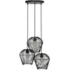 Image de Suspension Jena Métal Noir D26cm - Atmosphera