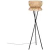 Image de Lampadaire Trépied Suny Bambou Noir H145cm - Atmosphera