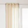 Image de Rideau Linah Beige 130x260cm - Atmosphera