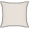 Image de Coussin Linah Coton Beige 45x45cm - Atmosphera