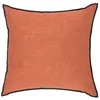 Image de Coussin Linah coton rose terracotta 45x45cm - Atmosphera Créateur dintérieur
