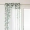 Image de Voilage Étamine Vert 140x240cm - Atmosphera