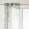 Image de Voilage étamine vert 140x240cm - Atmosphera Créateur dintérieur
