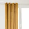 Image de Rideau occultant Théa jaune moutarde 140x260cm - Atmosphera Créateur dintérieur