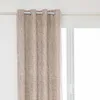 Image de Rideau occultant Pio beige 140x260cm - Atmosphera Créateur dintérieur