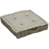 Image de Coussin De Sol Otto Vert Kaki 40x40cm - Atmosphera