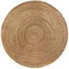 Image de Tapis rond en jute tressé 160 cm