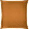 Image de Taie D'oreiller "carina" Coton 63x63cm Jaune Cumin - Atmosphera Créateur D'intérieur