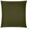 Image de Taie doreiller Carina coton 63x63cm vert kaki - Atmosphera Créateur dintérieur