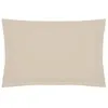 Image de Taie doreiller Landiha coton beige 50x70cm - Atmosphera Créateur dintérieur