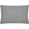 Image de Taie D'oreiller Coton Gris 50x70cm - Atmosphera