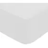 Image de Drap-housse "landiha" Percale Blanc 140x190cm - Atmosphera Createur D'interieur