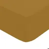 Image de Drap-housse percale mordoré 160x200cm - Atmosphera Créateur dintérieur