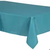 Image de Nappe anti-tâche Lallie bleu canard 140x240cm - Atmosphera Créateur dintérieur