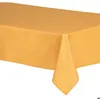 Image de Nappe anti-tâche jaune moutarde 140x240cm - Atmosphera Créateur dintérieur