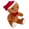 Image de Peluche Déco Pain dÉpice Bonnet 25cm Marron