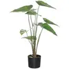 Image de Zebrina Artificiel - Pot En Ciment - H75 Cm - Atmosphera