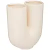 Image de Vase Rivi Céramique Blanc H30cm - Atmosphera