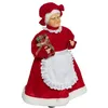Image de Figurine - Mère Noël - Rouge et Blanc - H 48 cm - Polyester et Polyéthylène