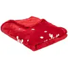 Image de Plaid Rouge Merry Christmas 130x180cm - Atmosphera