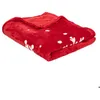 Image de Plaid rouge merry christmas 130X180cm - Atmosphera Créateur dintérieur