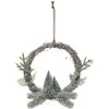 Image de Couronne Avec Sapins Led D.23cm - Feeric Lights & Christmas